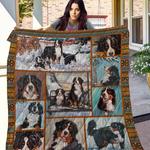 ttl dog bernese mountain dogs blanket th10072019 quilt d2452339