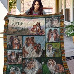 Ttl Dog Sheltie Quilt  Quilt