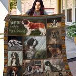 ttl dog st bernard quilt quilt d2419274