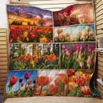 tulip blanket kc1807 quilt d2452008