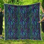 turquoise dragon scales cl17100642mdq quilt blanket d2483378