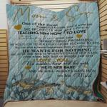 turtle mom son she melts when he calls her name quilt blanket great customized blanket gifts for 0