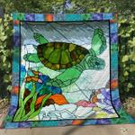 turtle ng090703b quilt blanket d2478388