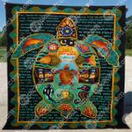 turtle totem quilt blanket hn57 quilt d2417879