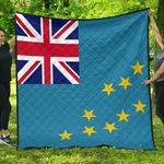 tuvalu flag premium quilt a6 quilt d2419441