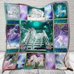 unicorn beautiful unicorn quilt blanket dhc31121777td d2447006