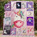 unicorn blanket kc1807 quilt d2452034