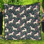 unicorn floral cl12100709mdq quilt blanket d2479660