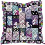 unicorn makes your dream come true quilt blanket dhc31121367td d2447065