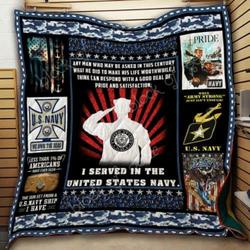 United States Navy Quilt Th734  Quilt