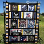 us airforce veteran quilt blanket lk08 quilt d2415761