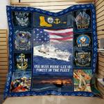 us navy quilt blanket dhc0910574vt d2482790