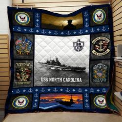 Us Navy Quilt Blanket Dhc0910785Vt