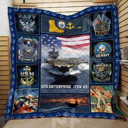 Us Navy Quilt Blanket Dhc3112322Vt