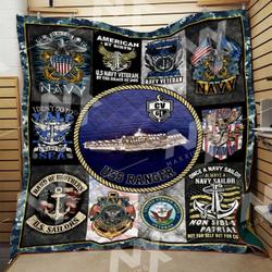 Us Navy Quilt Blanket Dhc3112411Vt