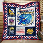 us navy quilt blanket dhc3112460vt d2481280