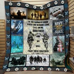 Us Navy Seals Blanket  Htt-Qct00034  Quilt