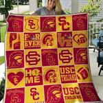 usc trojans quilt blanket b100627 quilt d2414702