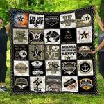 vanderbilt comodores quilt blanket d2451676