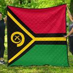 vanuatu flag premium quilt a6 quilt d2419556