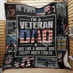 veteran dad quilt blanket dhc03021423td d2477751