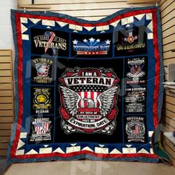 Veteran Quilt Blanket Dhc3112444Vt