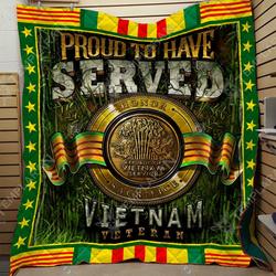 Vietnam Veteran  Htt-Qct0012  Quilt