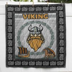 Viking Cartoon Hur Quilt Bevrqw