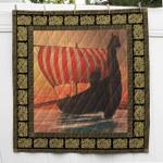 viking ship cl2100598mdq quilt blanket d2477641