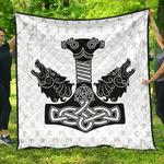 viking thor s hammer mjollnir premium quilt a7 quilt d2419962
