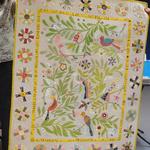 vintage bird cla1910502q quilt blanket d2478763