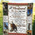 viticstore eagel gift to husband 2 red detail white shade soft cotton kingsize quilt d2414402