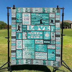 Volleyball Hur Quilt ot