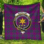 wardlaw modern tartan clan badge premium quilt th8 home decor quilt d2419403