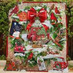we wish you a merry christmas red truck christmas quilt maria d2421055