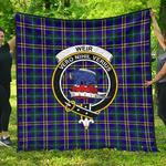 weir modern tartan clan badge premium quilt th8 home decor quilt d2419450