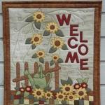 welcome clt1610126h quilt blanket d2448084