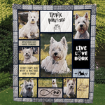 west highland white terrier live love quilt blanket dhc020120298td d2446744