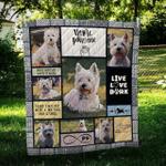 west highland white terrier pawsome quilt blanket dhc09122051dd d2446375