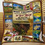 west virginia that place forever in your heart no matter where you live quilt blanket d2448216