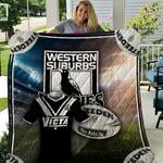 western suburbs magpies quilt blanket beeqt5065 quilt d2416959
