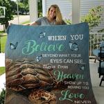 when you believe beyond what your eyes can see butterflies turtle quilt d2423481