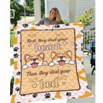 who needs an electric blanket when you have corgi quilt cihbj d2453436