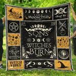wicca witch vibes quilt blanket dhc3112998td d2447093