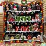 wiener dog christmas hur quilt ke d2487291