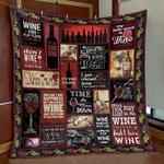 wine is fine pk290581 quilt blanket d2480824
