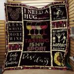 wine quote quilt blanket dhc0102401td d2447328