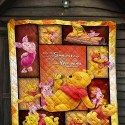 Winnie The Pooh Quilt And Blanket  Quilt