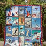 winter skiing day hur quilt od d2487005