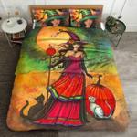 witch happy halloween bedding set bedroom decor d2232024